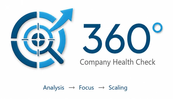 360° Company Health Check: analysis, focus, scaling
